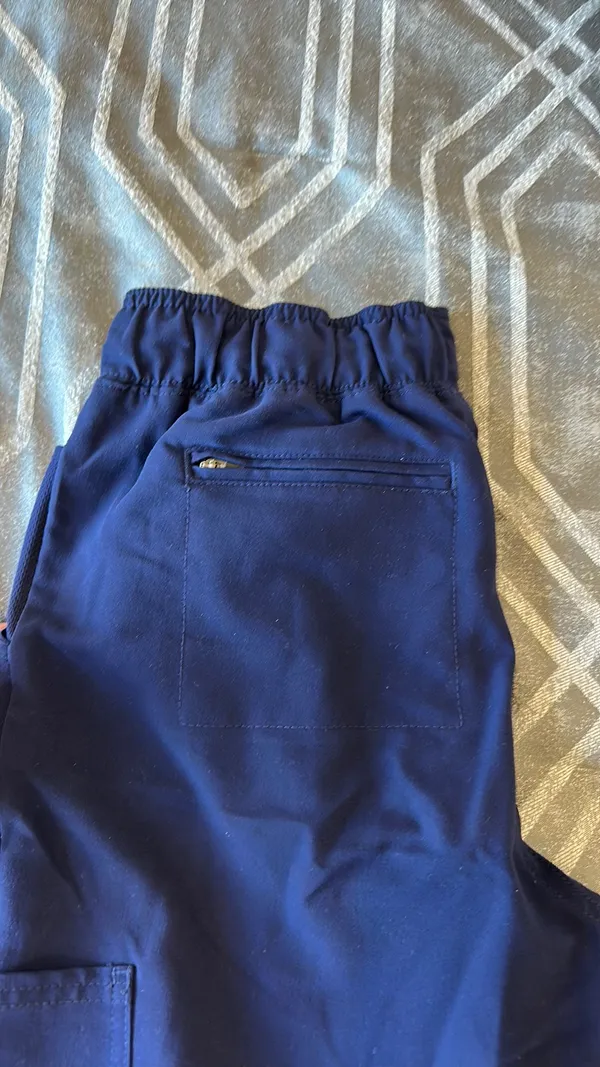 Jaanuu Scrub Pants Jogger Navy - Image 2