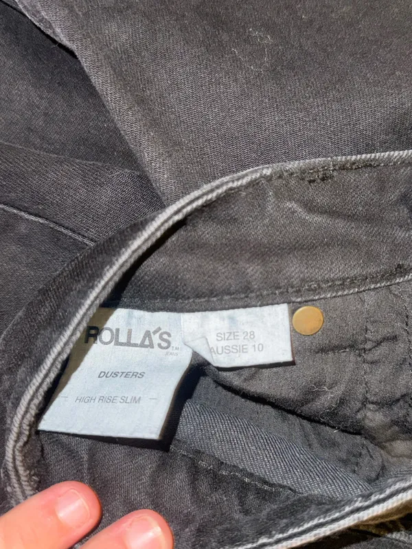 Black Rolla's Jeans - Image 5