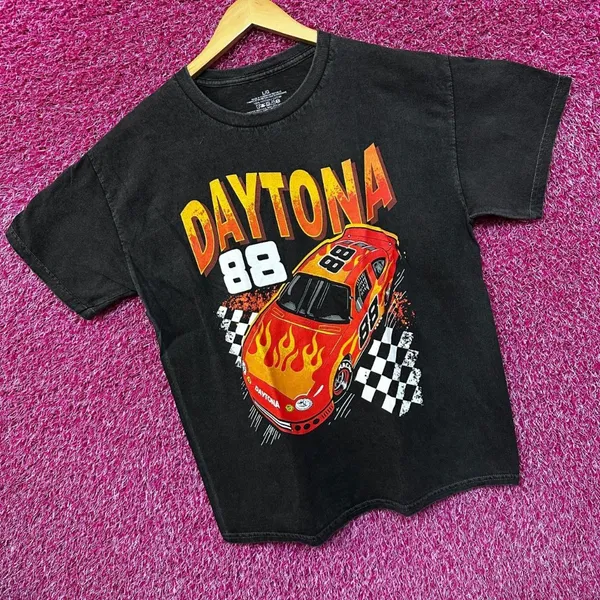 Daytona Racing Team Car 88 Daytona Raceway Tailgate Tee L - Image 3