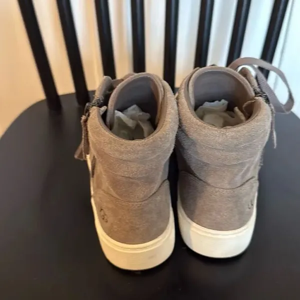 Ugg Ollie high top grey suede sneakers size 8 - Image 7