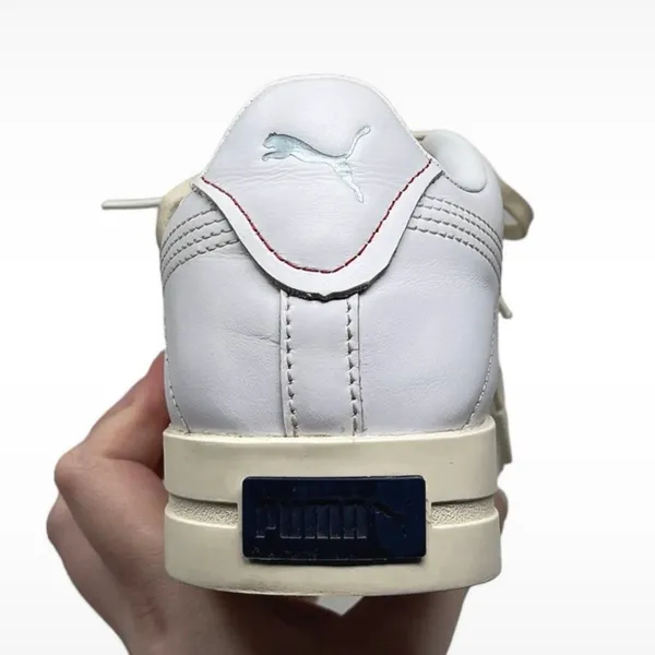Puma Eris Fantasy Leather Lace-up Sneakers Women’s Size 9 White-Whisper White - Image 17