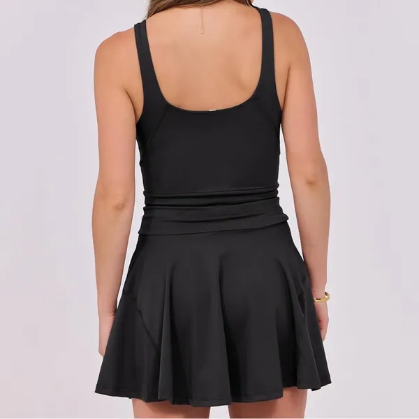 NWT Caracilia Women’s Black Tennis Mini Dress – Small - Image 3