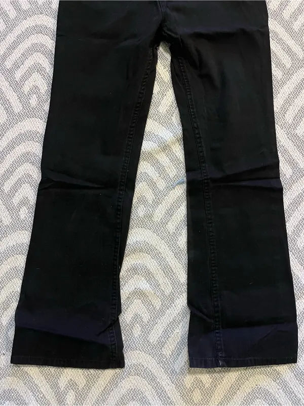 Faded Glory Black Bootcut Jeans 26 Short - Image 3