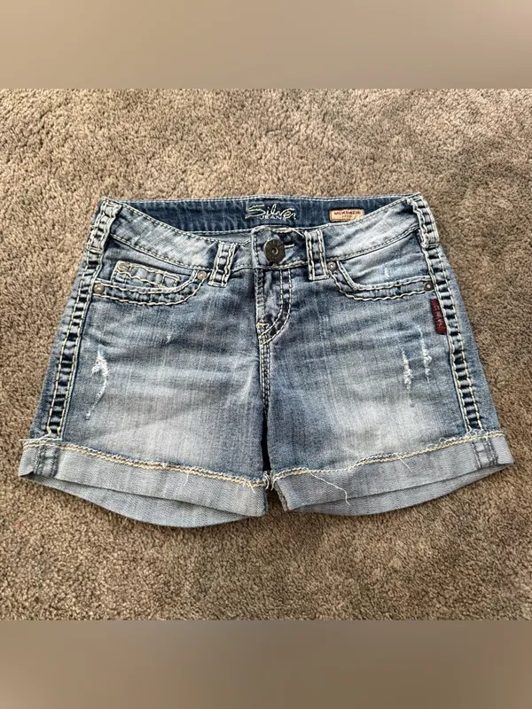 Silver Jeans denim Jean shorts McKenzie - Image 2