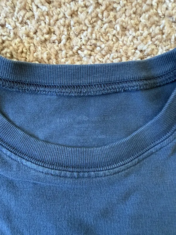 John Galt Brandy Melville 14 T-Shirt Navy - Image 4