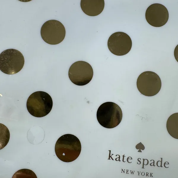 Kate Spade New York Metallic‎ Polka Dots Pencil Case - Image 3