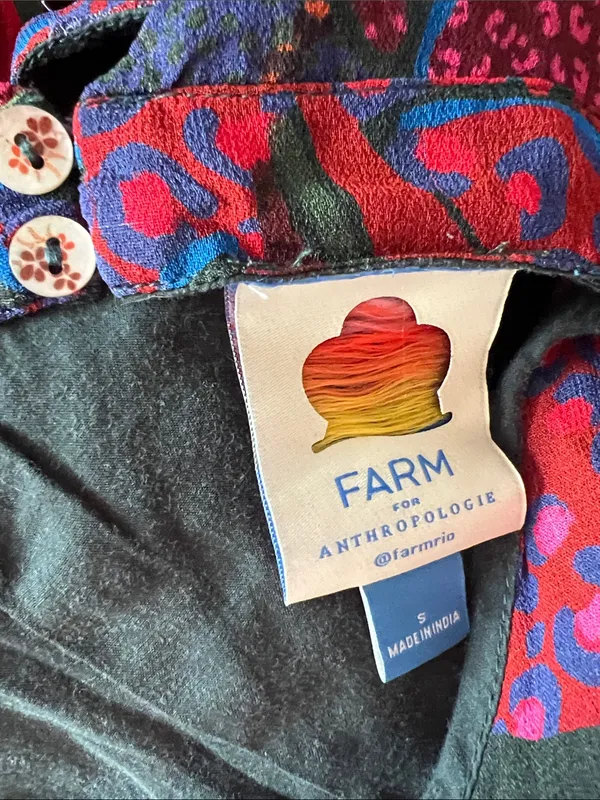 Anthropologie Farm Rio Printed Jumpsuit Small - Image 6