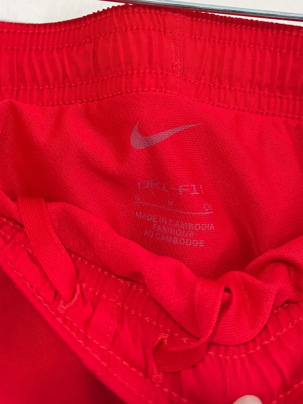 Nike Women’s Dri Fit Athletic Shorts Size Small Red Running - Image 3