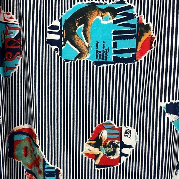 Carla Mink Retro Pop Art Photo Print dress size XS - Image 6