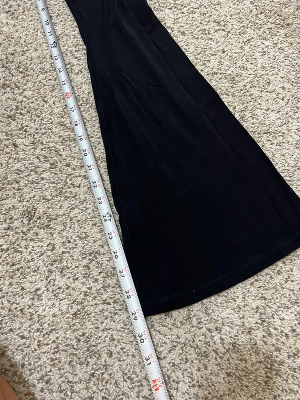 Aerie High rise crossover flare leggings black - Image 4