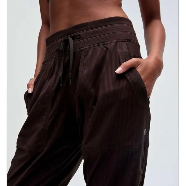 Lululemon Dance Studio Mid Rise Pant Tall Espresso Brown 4 - Image 3