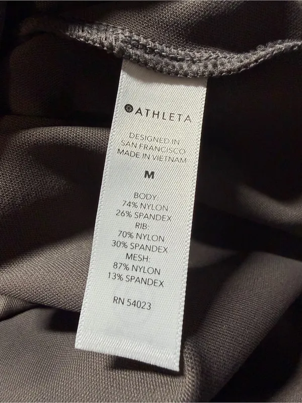 Athleta Mission Hoodie in Shale Brown Size Medium - Image 11