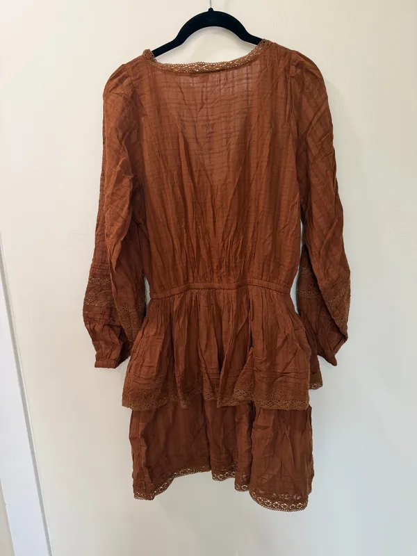 Nwt American Eagle Bohemian Tiered Western Dress - Image 13