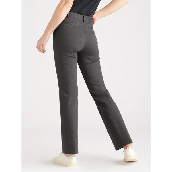 Quince Ultra Stretch Ponte Bootcut Pants Charcoal Gray Size Large Work Career - Image 4