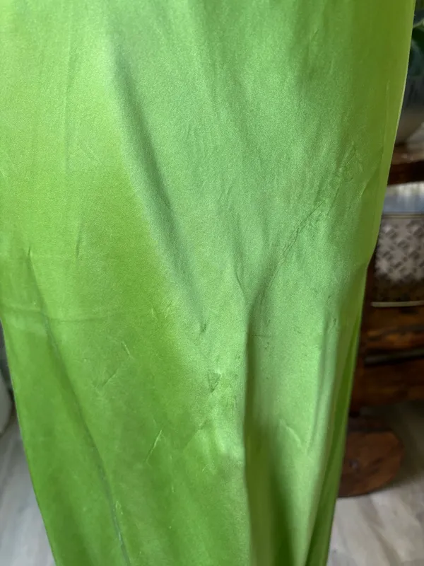 Amanda Uprichard Green Silk Cocktail Dress - Image 7