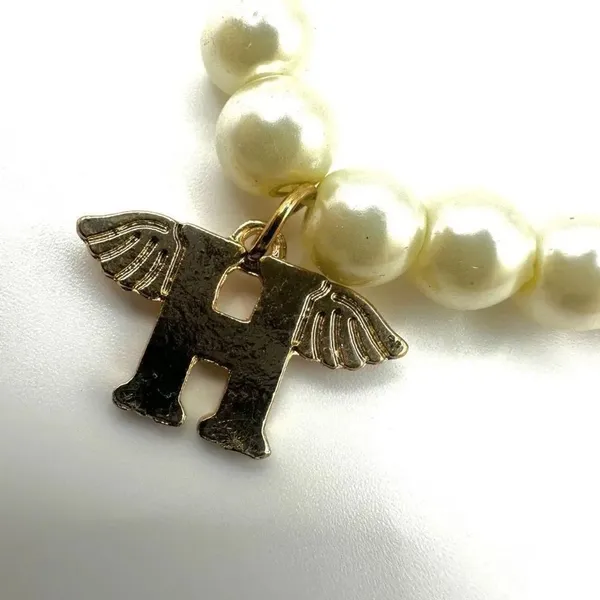 Faux pearl H monogram bracelet - Image 4