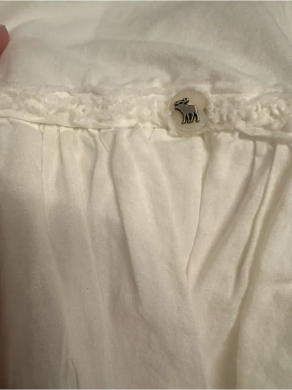 ABERCROMBIE Vintage‎ Tiered Cotton Mini Skirt Y2K - Image 2