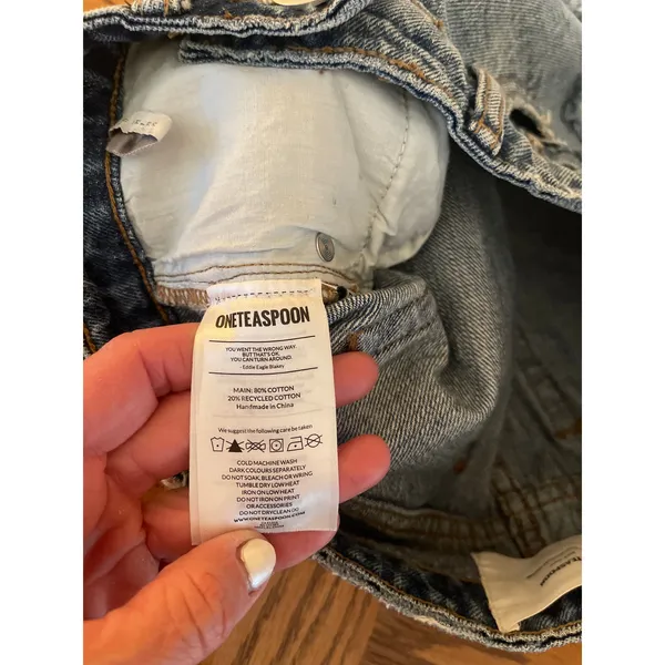 One Teaspoon Mid Waist Bandits size 25 - Image 5