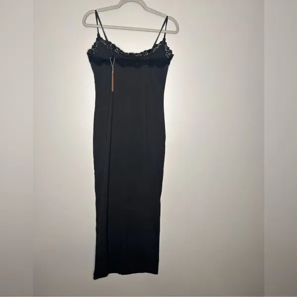 Skims Fits(B22) Everybody Corded Lace Long Slip Dress NWT XS - Image 6