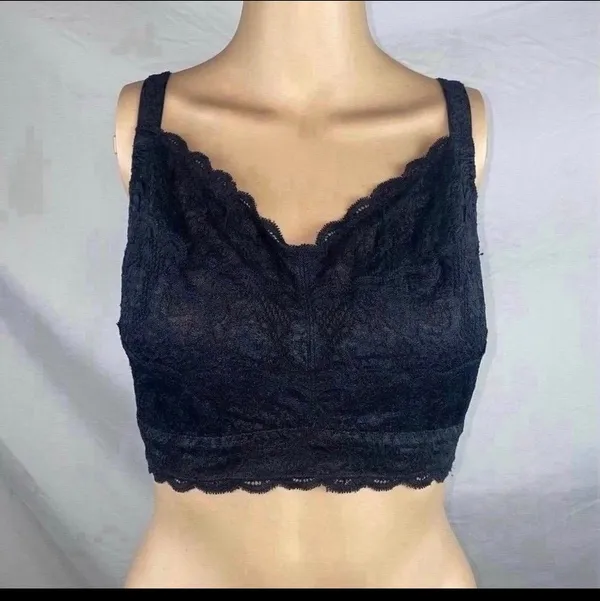 Lace Bralette Black Size M - Image 5