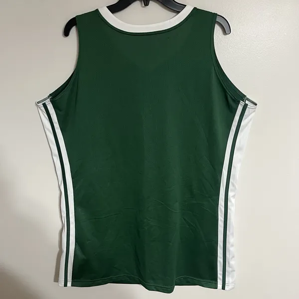 Nike Team Fastbreak‎ Women's Basketball Jersey Green & White Size 2XL - Image 8