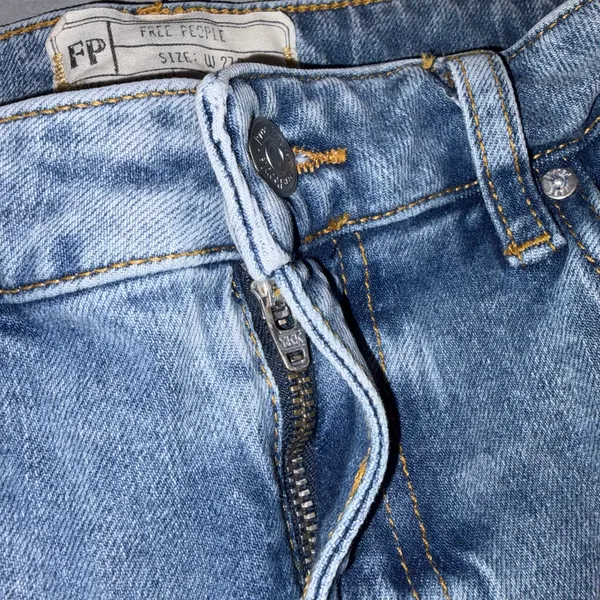 Free People We The Free Rita Kick Crop Flare Jeans 27 - Image 8