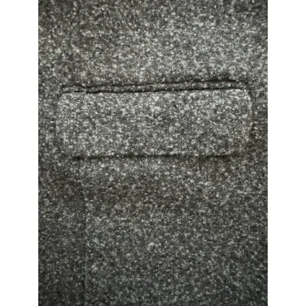 NWT Soft brushed oversized blazer in gray black size XL - Image 9