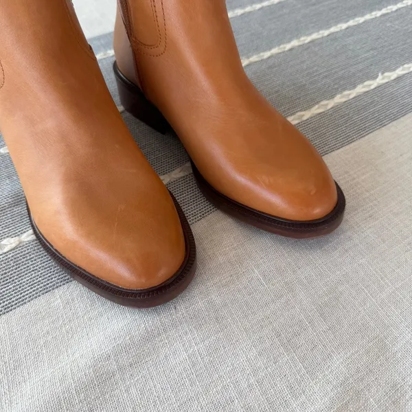 NWT Vince Camuto Alfella Boot Size 6.5 Wide Calf Knee High Equestrian Leather - Image 9