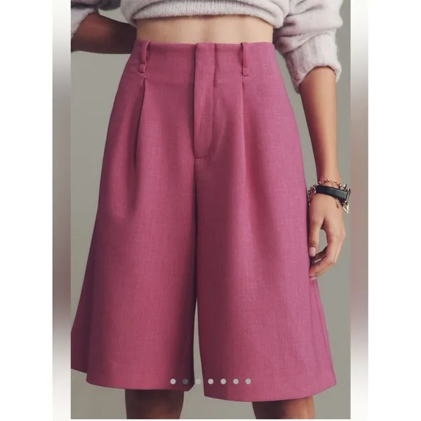 Anthropologie Maeve Skirty Culotte Shorts - Image 2