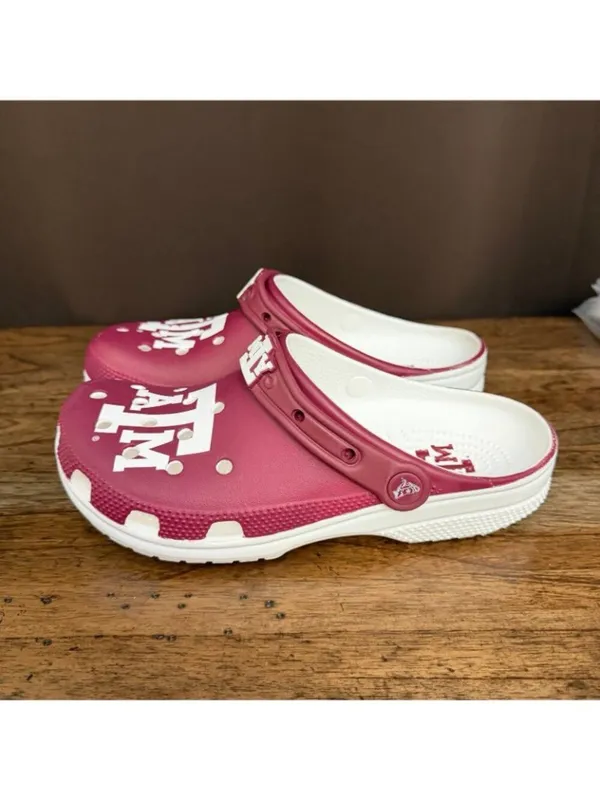 Crocs Adult Texas A&M Classic Clog - Image 3
