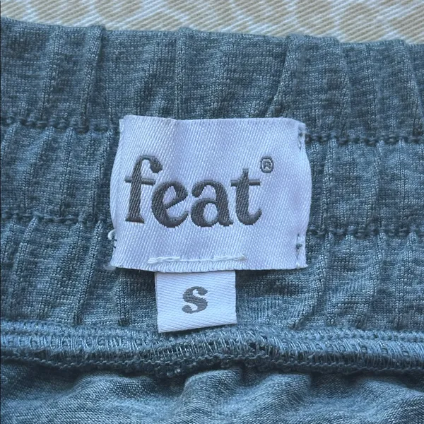 NWOT feat Roam Joggers Heathered blue gray size S - Image 3