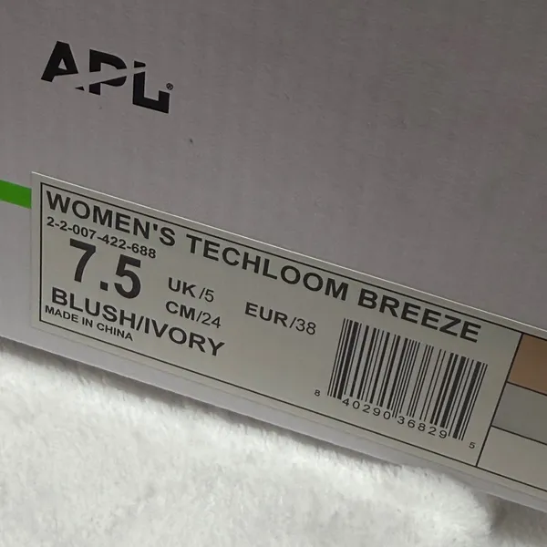 APL Techloom Breeze‎ Running Shoes Athletic Sneakers Blush Ivory Women's 7.5 - Image 13
