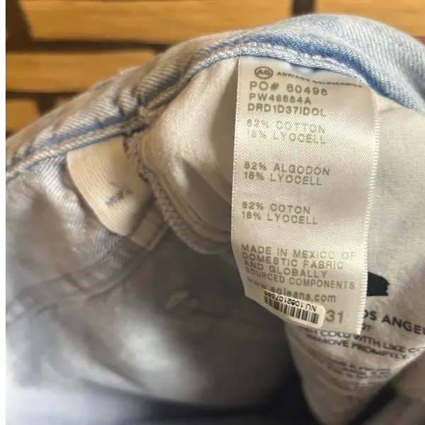 Adriano Goldschmied‎ Stella Low Slung Palazzo Jeans Size 31 - Image 9