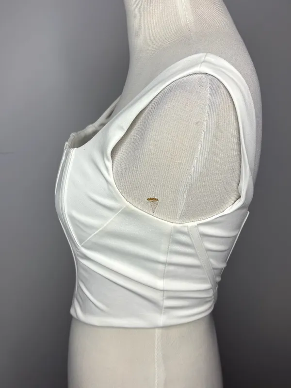White Corset Top - Image 2