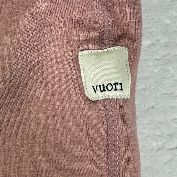 Vuori‎ Performance Jogger Dusty Rose Mauve Heathered XS VW303 Athleisure Pants - Image 7