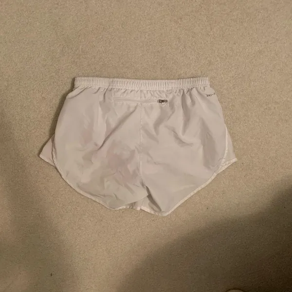 White Athletic Nike Shorts - Image 3