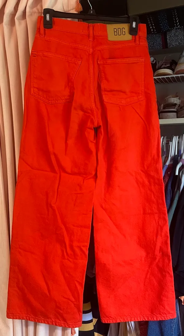 Red-Orange Jeans - Image 2