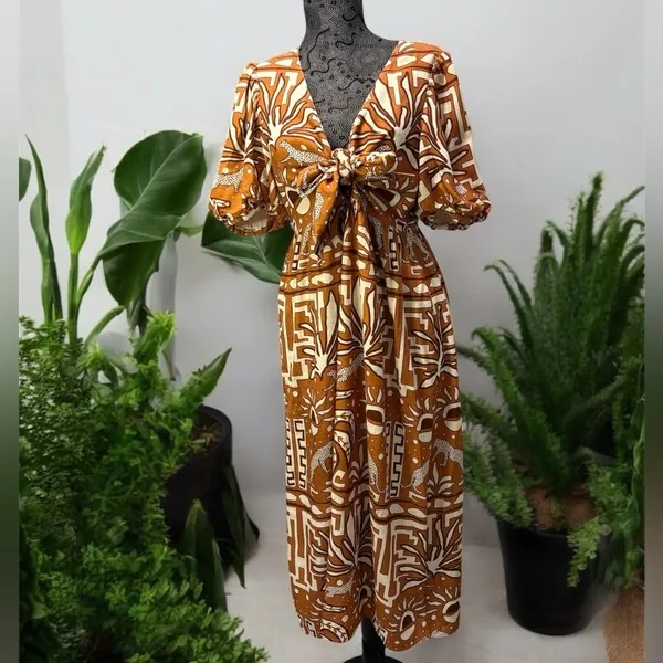CROSBY by Mollie Burch Serengeti Emmy dress size Small - Image 3