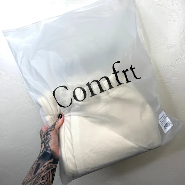 NEW Comfrt Bone Cotton Fleece Signature Sweatpants Straight Fit Joggers Small - Image 7