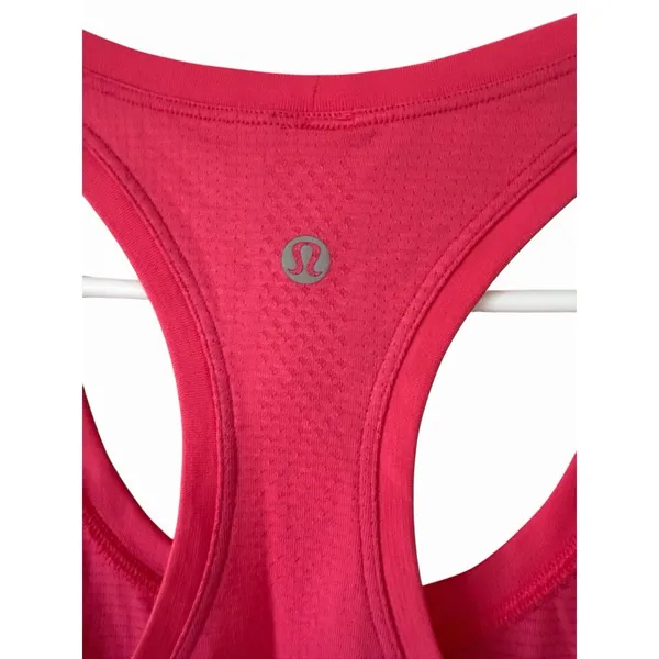 Lululemon Swiftly Tech‎ Racerback Tank 2.0 Race Lipgloss Women's Size 4 - Image 7