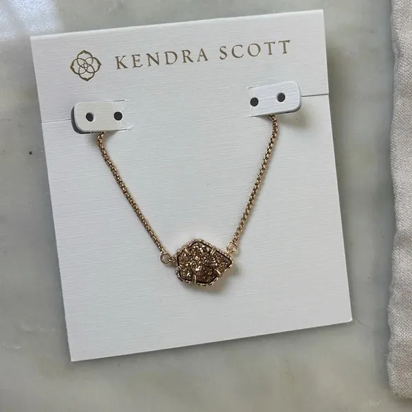 Kendra Scott Tess Rose Gold‎ Necklace - Image 2
