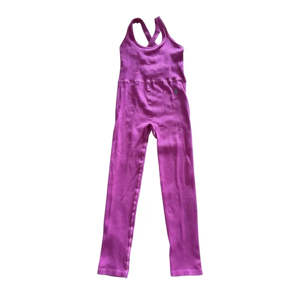 Free People Movement Free Throw Onepiece Jumpsuit Size Small Pink Activewear - Image 3
