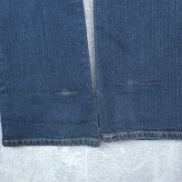 Vintage‎ Levis 515 Bootcut Jeans Women 8L (33x35) Dark Wash Blue Stretch Y2K - Image 11