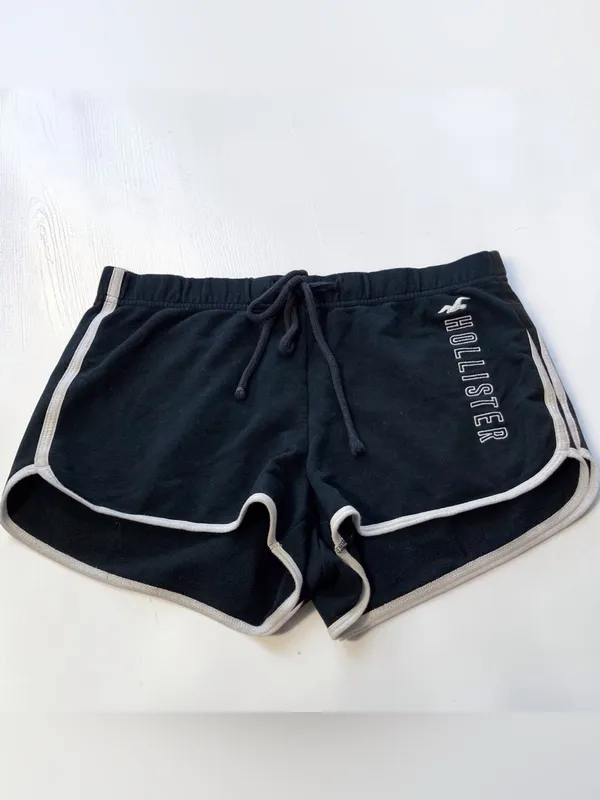 Hollister black gym shorts women S - Image 7