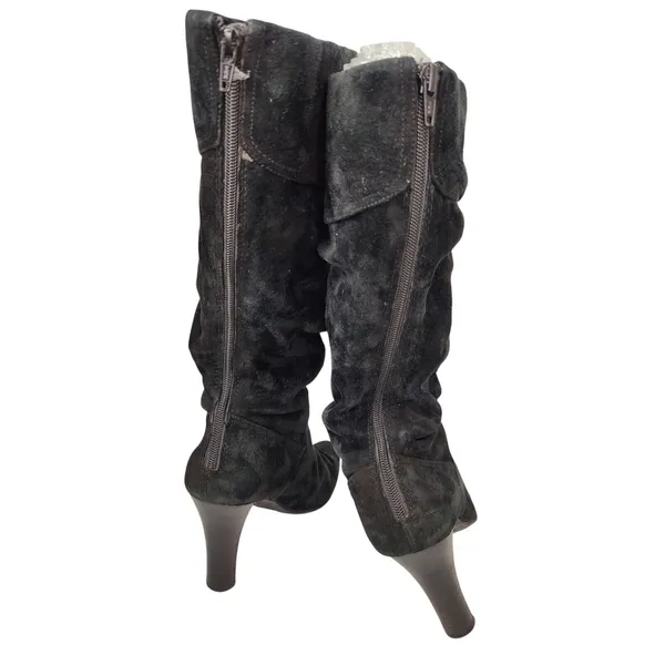 Vintage black Slouchy Boot Sz 9 by white mountain - Image 4
