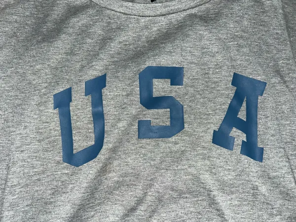 USA Grey Tee Medium  - Image 2
