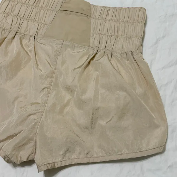 Free People FP Movement The Way Home Vanilla Running Shorts Women Small Athletic - Image 5
