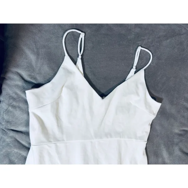 NEW Lulus 2XL Plus‎ Size Infinite Glory White Maxi Dress Ivory Adjustable Straps - Image 5