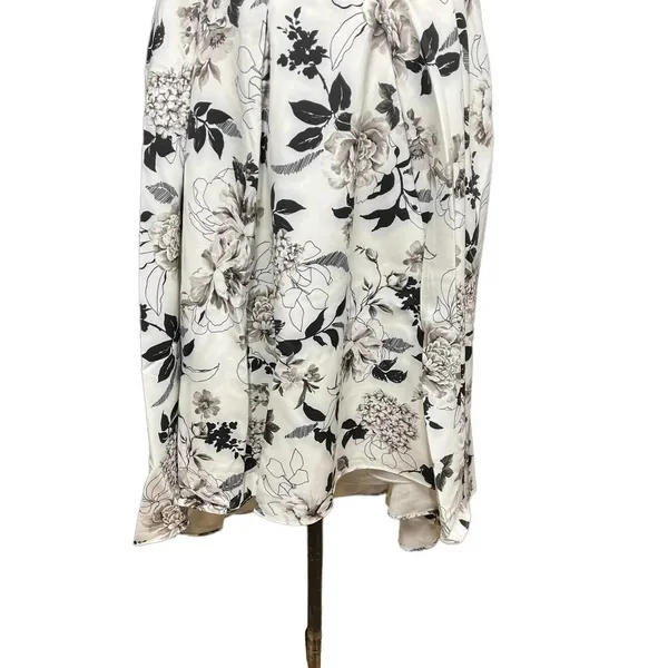 City Chic Flourish Off the Shoulder Dress Ivory Mod Floral Plus Size 14‎ - Image 10