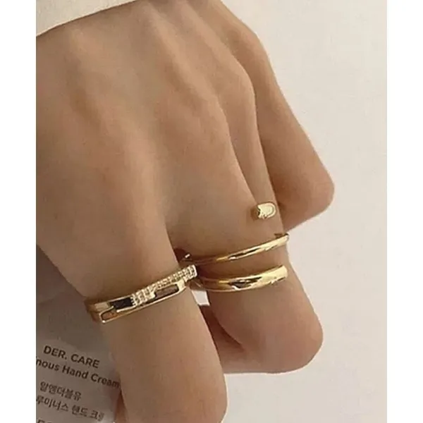 *NEW Coil‎ Ring Gold Plated Sterling Silver - Image 4